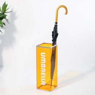 北欧简约创意家用门店雨伞桶收纳筒雨伞收纳层架入户商用LOGO定制