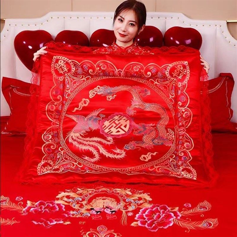 TT坐福被喜被新娘陪嫁结婚专用绸缎双面婚庆坐福垫结婚庆用品大全,床上用品,婚庆床品套件,淘宝优惠券,粉丝福利购,淘宝优惠卷