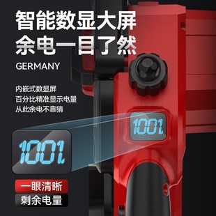 加长杆伸缩高空锯果树 锂电高枝锯电锯家用小型手持电动锯树充电式