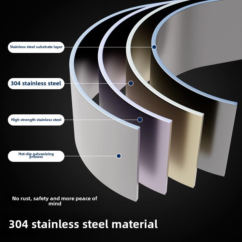 304不锈钢空调支架加厚外机落地支架垫高底座1-5P空调支架地架