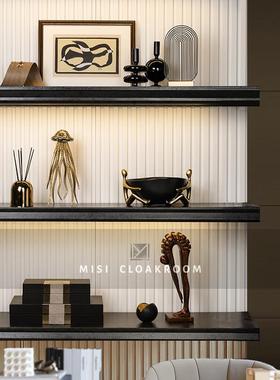 覆古样板间装饰摆饰展厅样品屋展示中心软装饰品客厅玄关书房家居