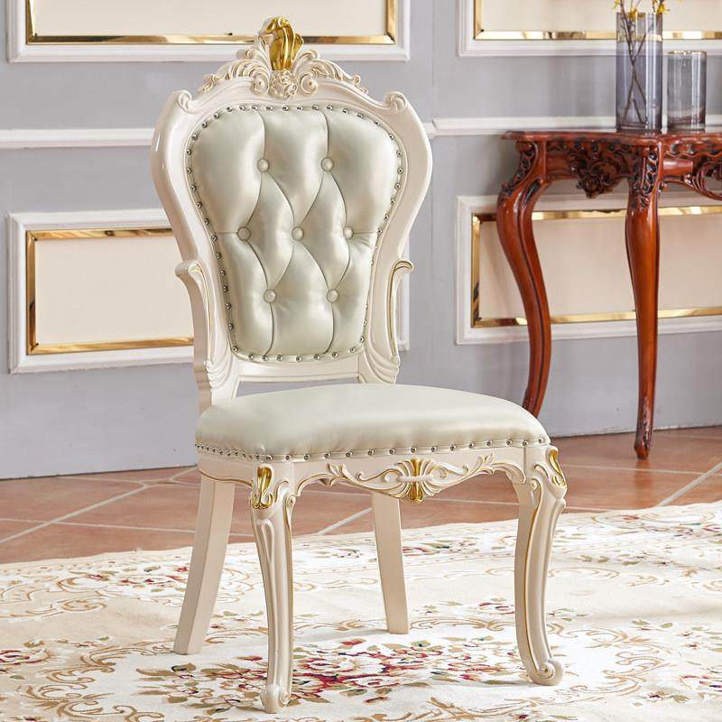 实木椅子现代简约软包书桌公主椅酒店用椅家用电脑椅饭厅欧式餐椅,住宅家具,餐椅,淘宝优惠券,粉丝福利购,淘宝优惠卷