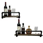 酒柜啤酒红酒展示架酒吧装 餐厅酒吧酒架壁挂式 储物架壁挂式 饰架实