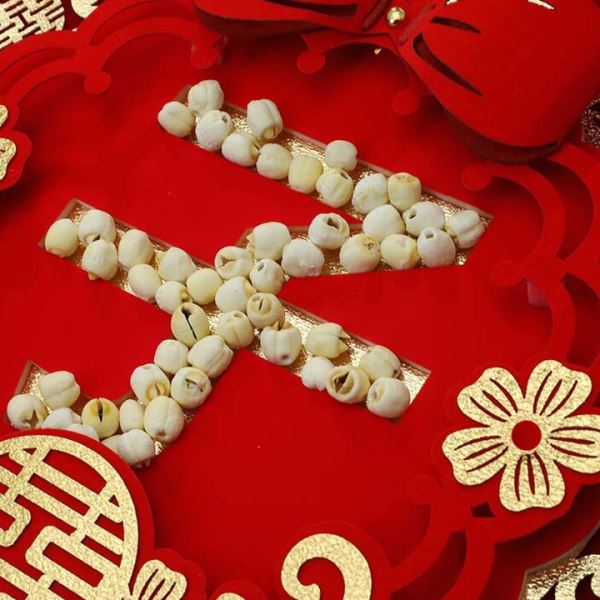 新婚创意镂空早生贵子模板婚庆结婚婚房装饰布置用品喜字压床模具