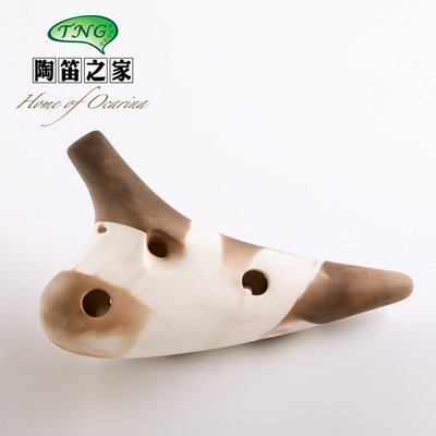 TNG陶笛12孔素烧中音AC专业演奏初学高音SC/SG/SF/AG/AF调陶埙
