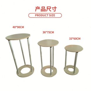 厂促甜品桶套铁艺甜品桌布婚庆道具甜品台桌套圆柱形摆件盖布派对