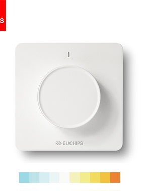 0-10v/DALI-CCT智能面板 欧切斯EUCHIPS调色调光旋钮LED灯具开关