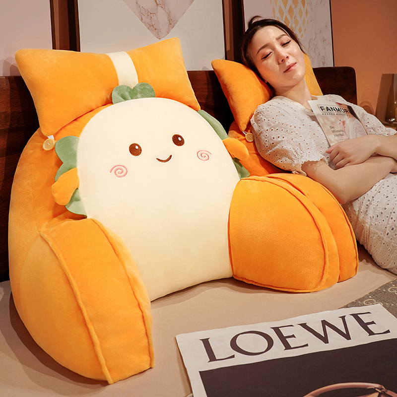 床头靠垫软包大靠背沙发宿舍床上看书床J靠枕头护腰枕靠榻榻米抱