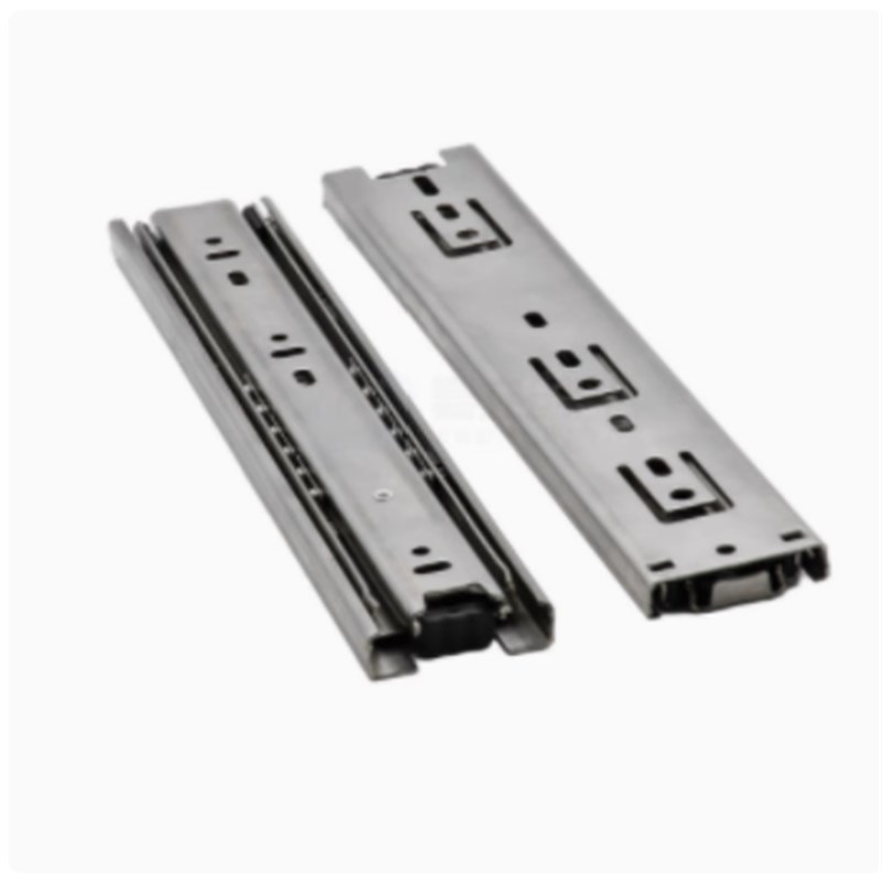 IDC31-250/300/350/400/450/500./三节滑轨304不锈钢44宽中载导轨