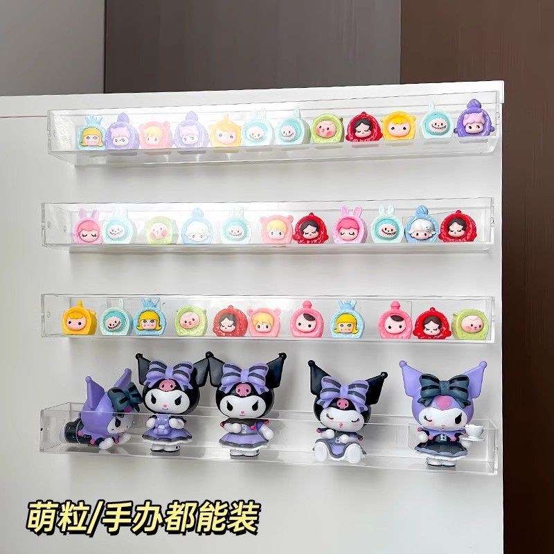 亚克力置物架【1625人收藏】手办收纳盒透明亚克力谷子徽章小卡立