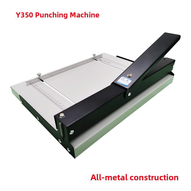 Y350闸压式压痕A3手动压痕机 DIY省力轻便型相册贺卡封面折机包邮