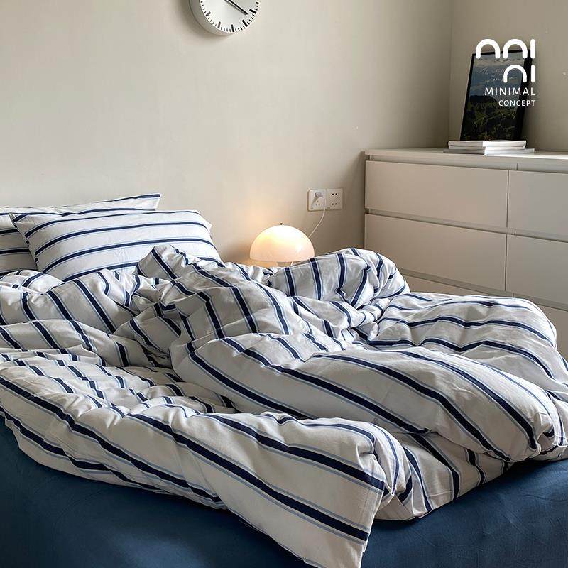 Minimal Concept【中古条条】跨世纪的浪漫全棉针织四件套床单