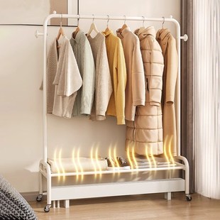 踢脚线取暖器烘衣架暖气片上方两用晾衣架落地卧室贴脚线家用烘干