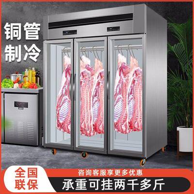挂肉柜商用冷藏冷冻展示柜商用立式冷冻柜保鲜猪牛羊柜双三门