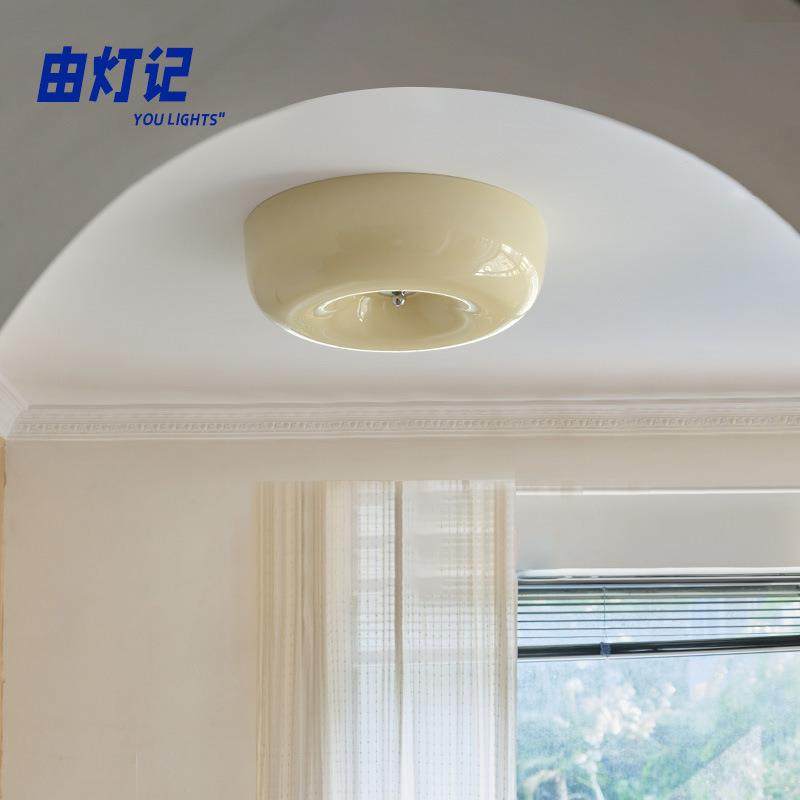 由灯记布丁吸顶灯法式中古奶油风卧室书房阳台简约儿童房复古灯具,五金/工具,其他电线电缆,淘宝优惠券,粉丝福利购,淘宝优惠卷