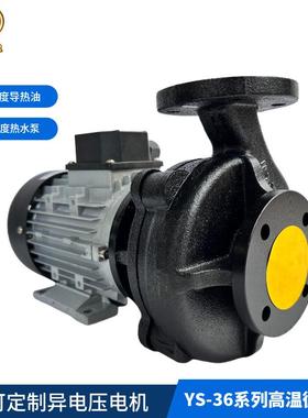 YUANSHIN高温导热油泵YS-36B模温机热水循环泵750W/1HP卧式油泵