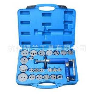 23件套气动刹车分泵回位工具调整活塞顶回复位工具