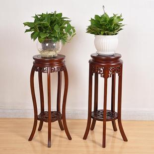 花架子多层室内 阳台木制绿萝盆景单个欧式 实木花架客厅中式 落地式