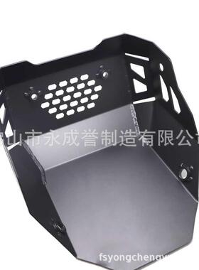 适用春风450MTCF450MT改装发动机下护板铝合金底盘保护盖一体防护
