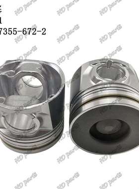 挖掘机发动机配件五十铃适用活塞4JK18-97355-672-2