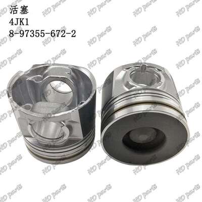 挖掘机发动机配件五十铃适用活塞4JK18-97355-672-2