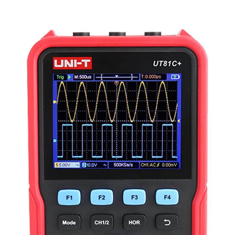 优利德（UNI-T）UT81C+手持式示波万用表彩屏多功能双通道示波器