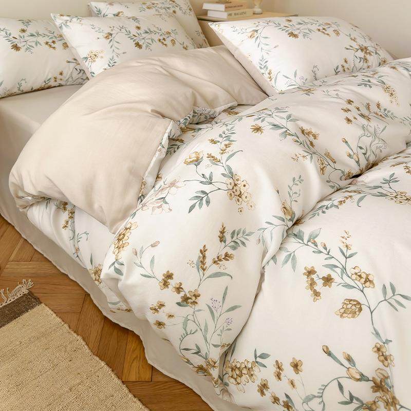 A类高档天丝四件套夏季丝滑裸睡床上用品凉感冰丝被套床单床笠款4,五金/工具,其他电线电缆,淘宝优惠券,粉丝福利购,淘宝优惠卷