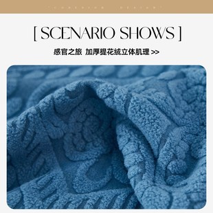 裙边沙发套全包万能套四季 2024新款 通用型防猫抓直排三人位保护罩