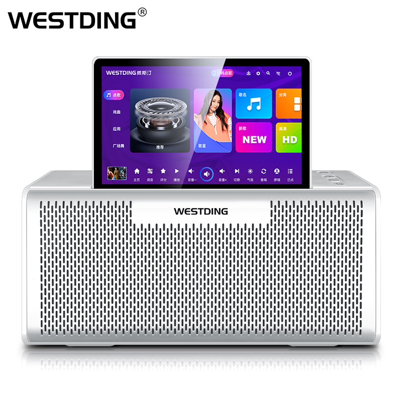 威斯汀350家庭ktv影院音响点歌一体机卡拉OK户外K歌音箱唱歌机