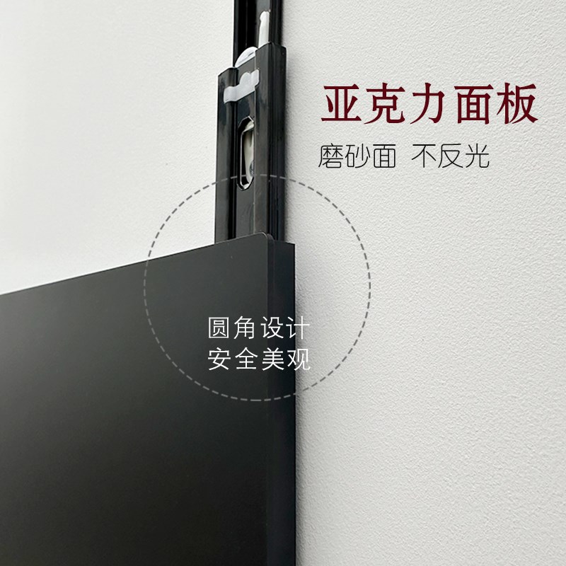 电表箱装饰超薄下推拉亚克力电闸箱遮挡可定制简约弱电箱盖板装饰