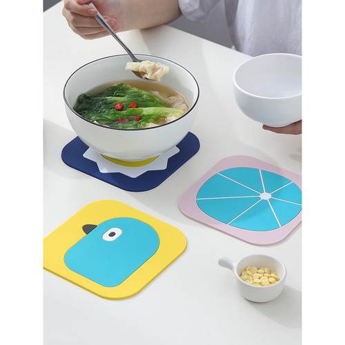 xyt新疆发货隔热垫耐高温硅胶防烫垫餐桌垫餐垫家用杯垫砂锅垫碗