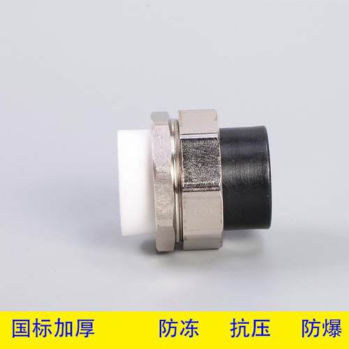 PPR转PE转换接头 PE水管配件 PE双头活接自来水管材管件 给水管