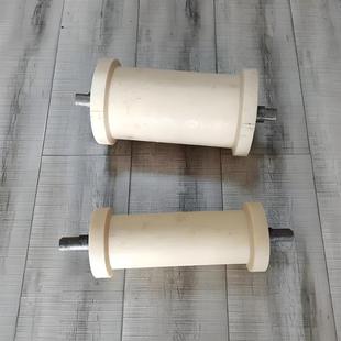 矿用尼龙地滚矿用托辊滚轮耐磨钢丝绳铸钢聚氨酯地滚