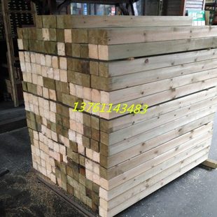 樟子松防腐木木柱大木方设备垫木枕木葡萄架立柱松木方各种尺寸