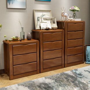 五实木斗柜四储物柜简约玄关柜抽屉式收纳柜现代中式三橱柜卧室