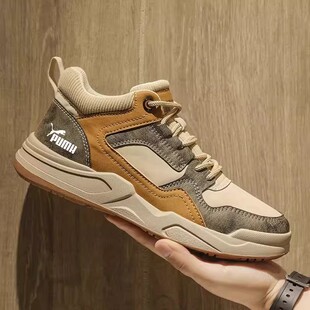 网红爆款 耐磨潮流板鞋 加绒保暖时尚 运动鞋 休闲秋冬季 品牌断码