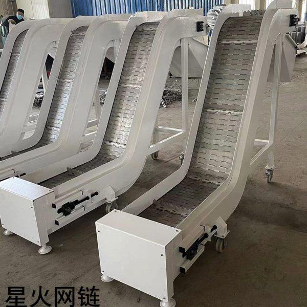 不锈钢链板提升机输送机工业上料输送带流水线小型爬坡板链传送机,搬运/仓储/物流设备,输送机,淘宝优惠券,粉丝福利购,淘宝优惠卷