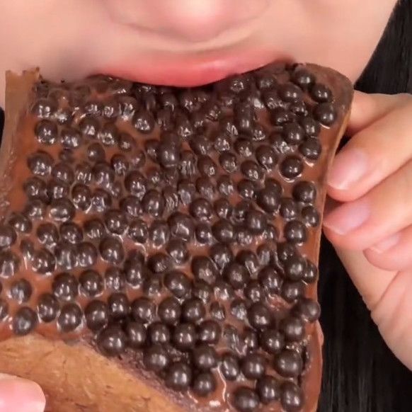 法芙娜巧克力脆脆珠厚吐司