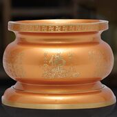 沉大号香炉禅意居室佛具家用工艺品用品檀香仿古室内摆件香薰炉