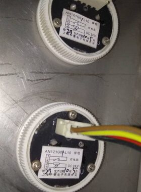 A电梯101LDC21光按钮A圆形G21   24V 0 按钮原厂红N1N1