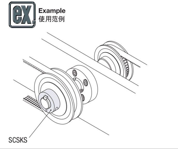 铝合金固定环带键槽开口型SCSKS PSCSKS10 12 15 16 20 25 30