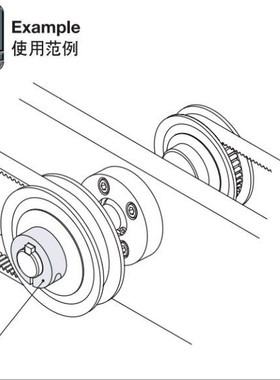 铝合金固定环带键槽开口型SCSKS PSCSKS10 12 15 16 20 25 30