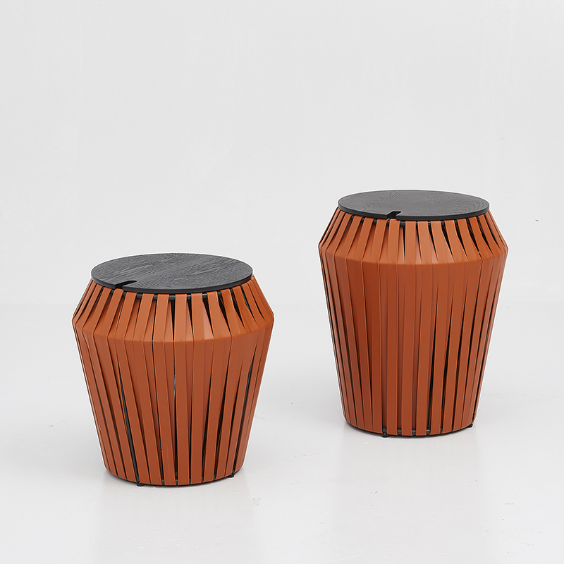 北欧极简边几沙发角几轻奢简约小圆几皮艺茶几桌设计师创意可储物