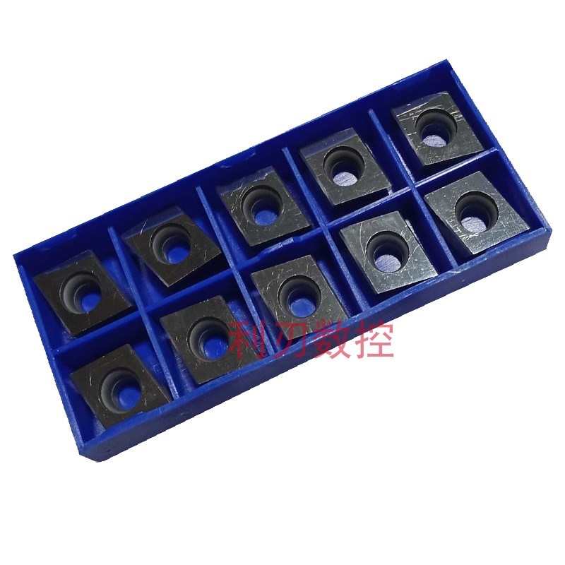 株洲可转位立装玉米刀片SPE55R02/R03/R04YD201/YC30S 不锈钢刀粒