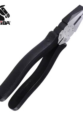日本进口KEIBA6寸电工剪钳316S尖嘴钳尖头/平嘴钳P108老虎钳子8寸