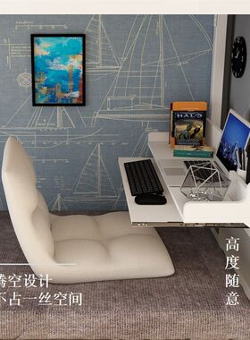 N家宿舍神器床上电脑桌懒人书桌写字桌上下铺腾空桌子游戏电脑桌