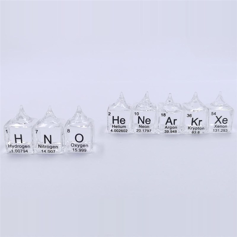 稀有气体立方体  氢氮氧氦氖氩氪氙  99.999%  高纯度发光气体