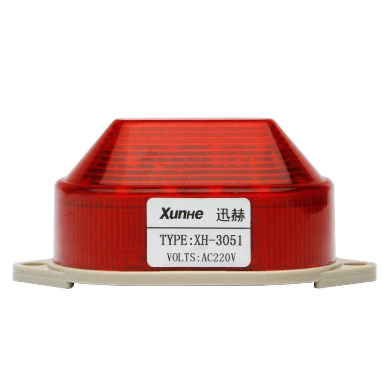 小型LED频闪警示灯LTE-3051/5051信号灯指示灯24V220v闪光灯常亮