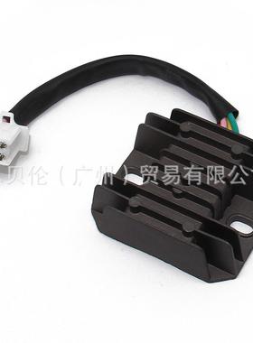 12V踏板车摩托车XF4针稳压器充电器GY6/50CC/125CC/150CC整流器