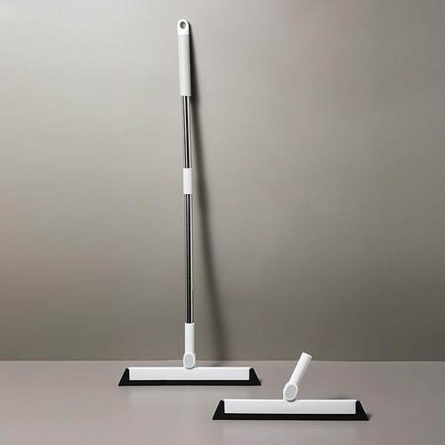 4575.长柄地刮浴室厨房清洁水刮地板清洁刷可拆卸手柄玻璃刮水器